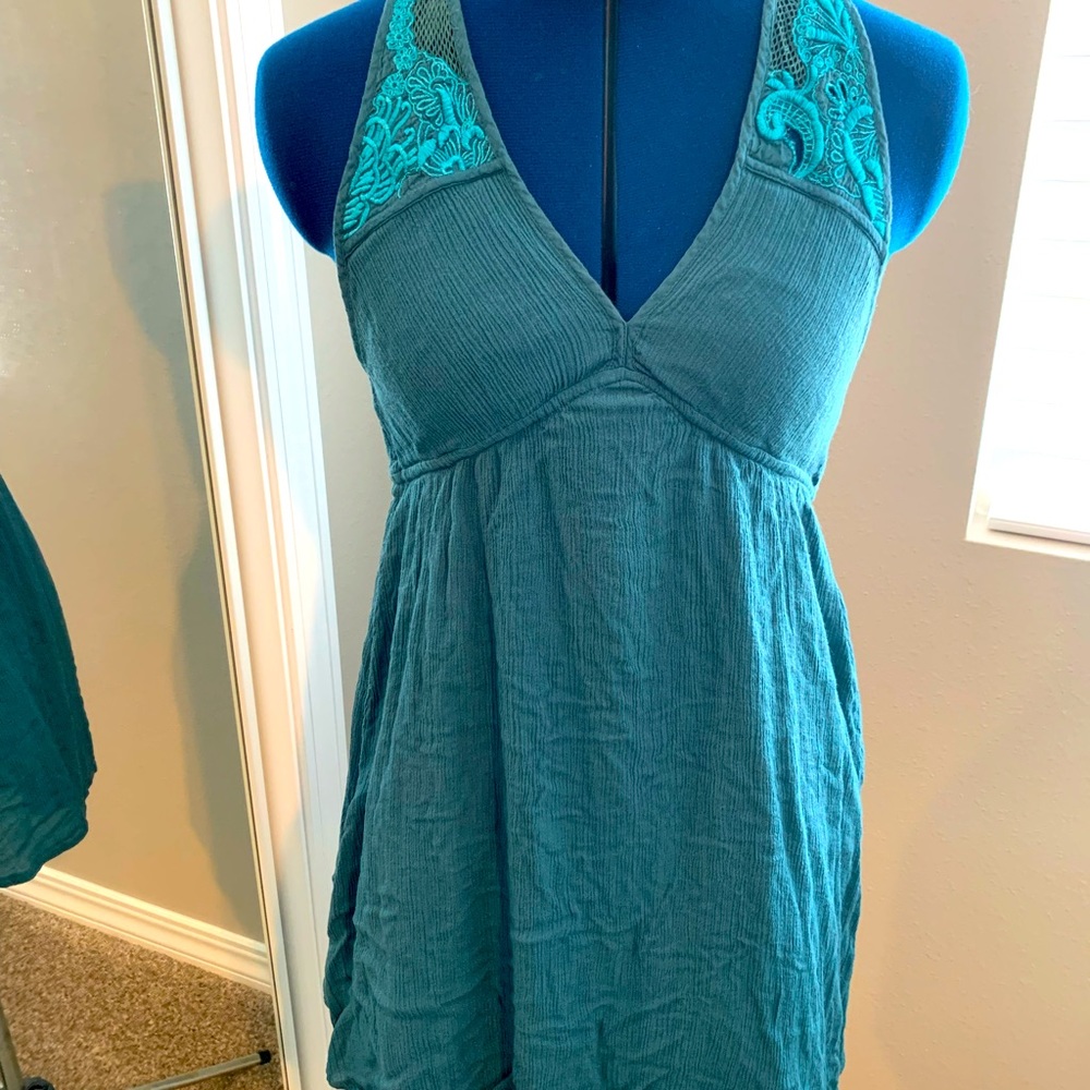 Teal summer tunic